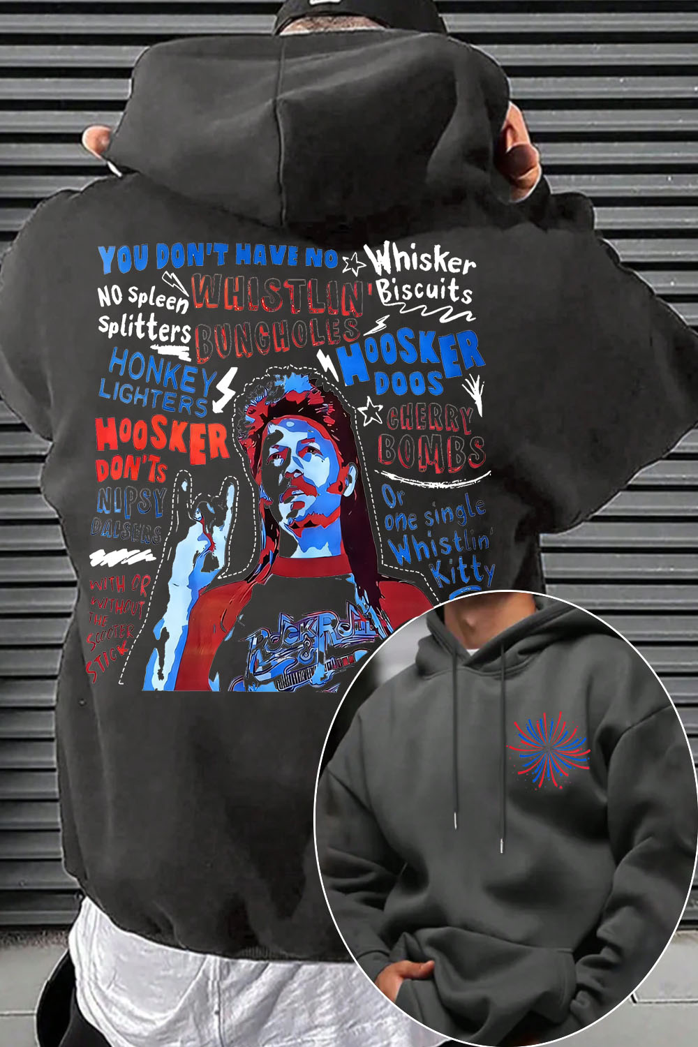 Joe Dirt is ready for your party in 4th of July Hoodie For Men